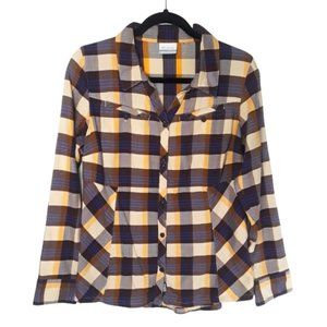 Columbia Plaid Button-Up